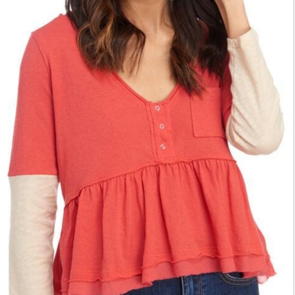 FREE PEOPLE Mixed Heart of Mine Top - Picture 8 of 8